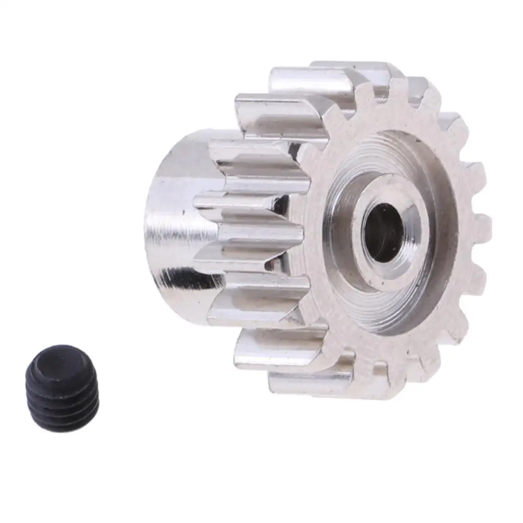Metal Motor Pinion Gear 17T RC Car Parts for Wltoys 1/18 Scale Monster Truck and Rock Crawler
