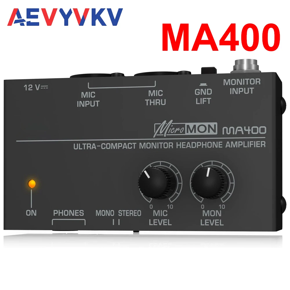 Micromon MA400: La Solución Definitiva para Monitoreo de Audio Compacto en Estudios Caseros