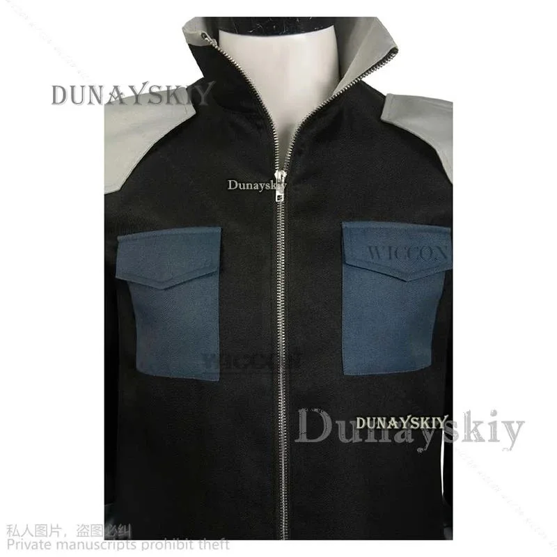 

Cykaiju no .8 Soshiro Hoshina Cosplay Jumpsuit wig No.8 Coat Pants Anime Kaiju Costume Outfits Halloween Carnival Party Suit cos