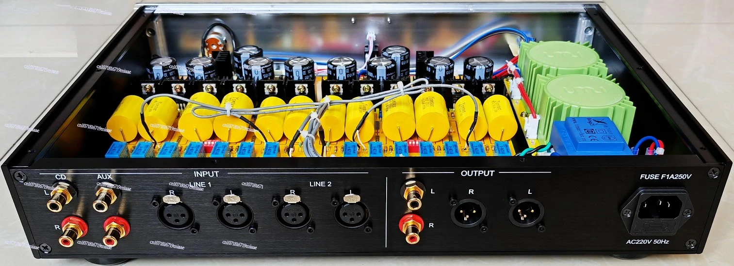 

Latest Audio PASS 1.7 Hifi Full Balance XLR FET Input Output Preamp Unbalance Preamplifier