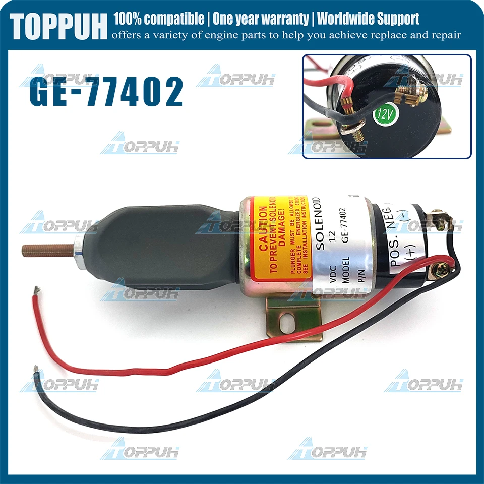 1PC New 12V GE-77402 Throttle Actuator Solenoid 77402GT 77402 For Genie Lift S-40 S-60 S-65 S-80