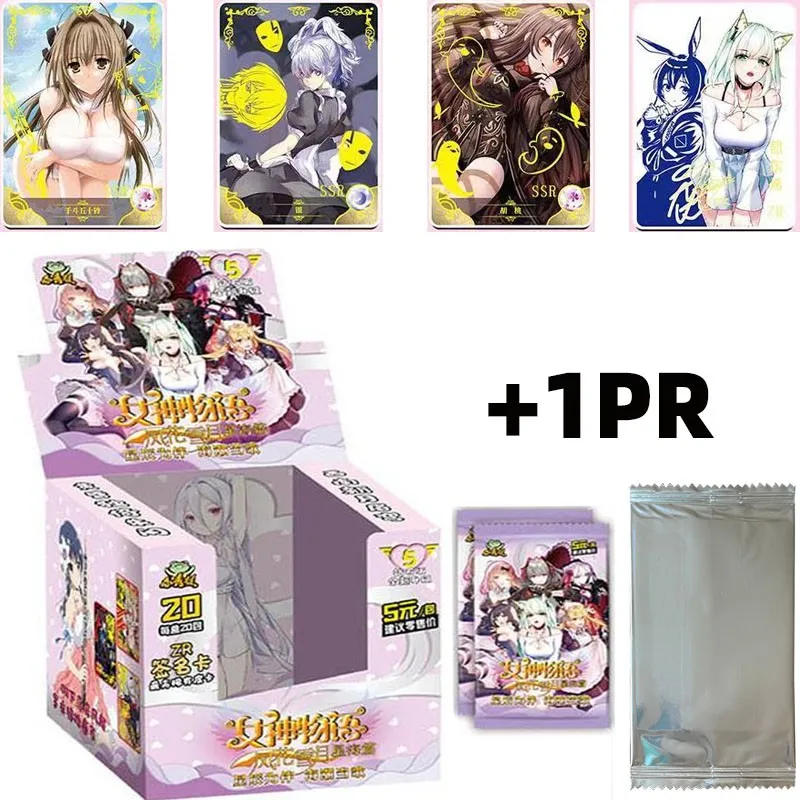 Goddess Story Collection Cards PR Booster Box Full Sets NS 5m07 10m01 5m05 5m06 Rem Playing Game Cards