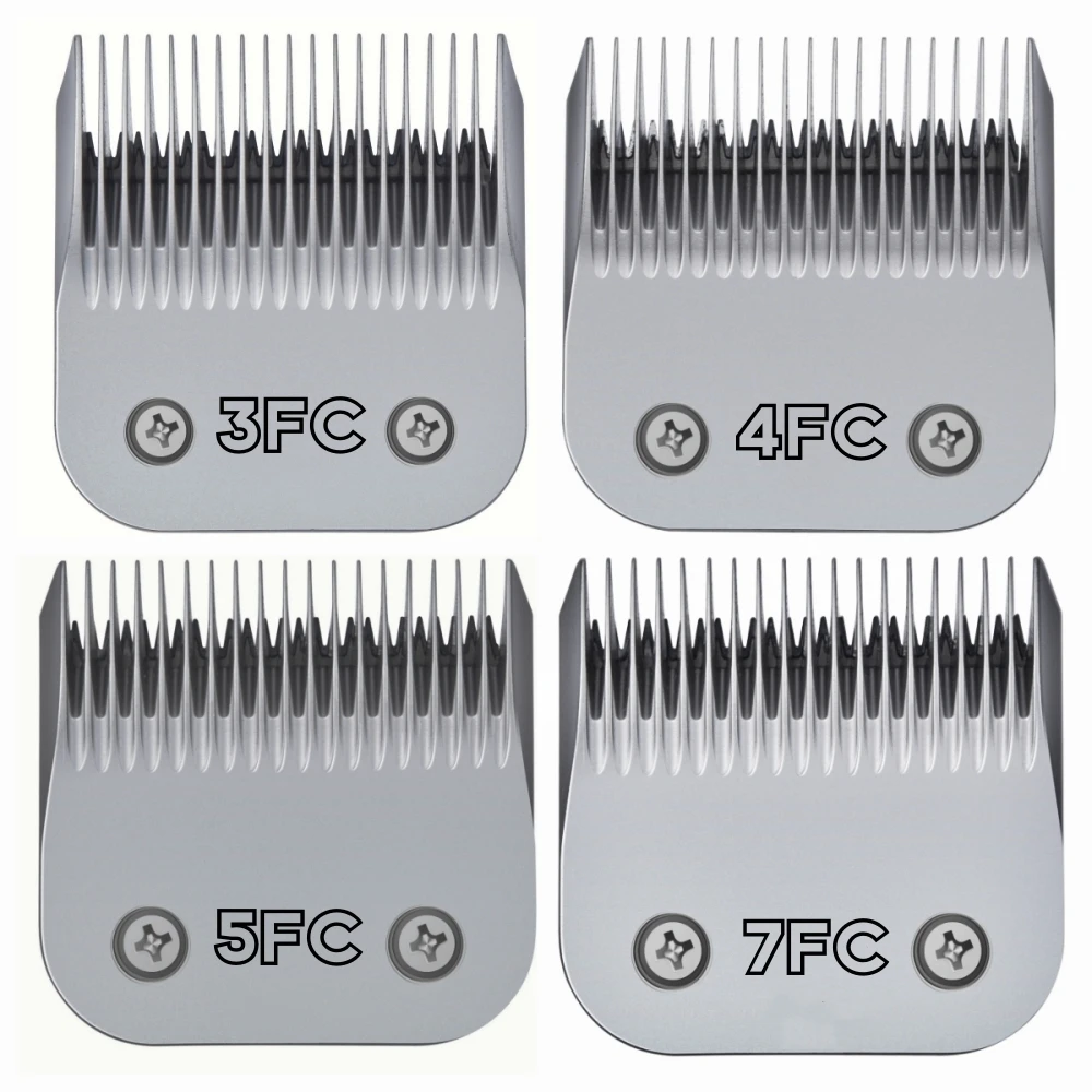 3FC 4FC 5FC 7FC Professional Pet Clipper Blade A5 Blade Fit Most Andis,Oster,WahlKm10 Clippers Detachable Stainless Steel Blade