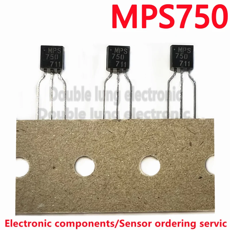 50PCS/100PCS/LOT MPS650 MPS750 TO92 40V 2A Amplifier Transistors