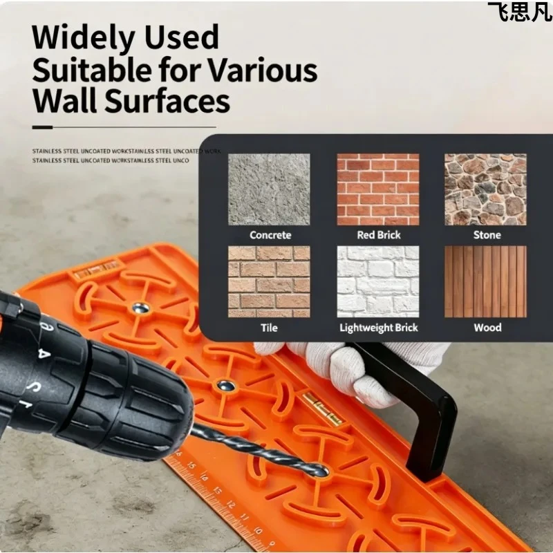 Switch Socket Drilling Positioning Precise Hole Drilling Locator Electrical Hole Positioning Template DIY Installation Tool