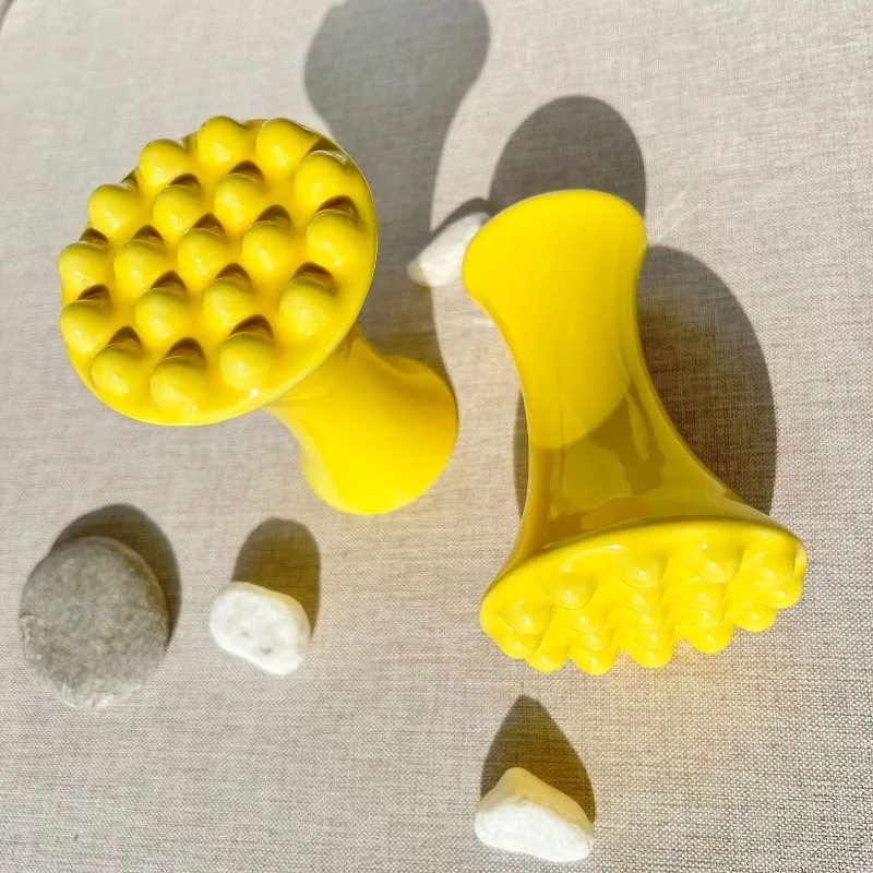 เครื่องนวดหน้ากัวซาเซรามิก สำหรับผิวหน้าและผิวกาย ป้องกันไฟฟ้าสถิต ช่วยกระชับผิวหน้า ยกกระชับผิวหน้า อุปกรณ์ดูแลผิว