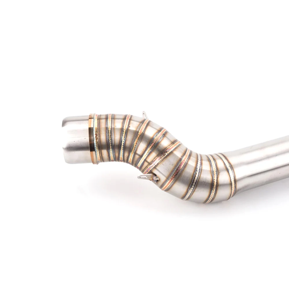 Motorcycle Modification For SUZUKI NLK RAIDER 150 Front Section R150 Stainless Steel  Slip-on Section Connecting Pipe