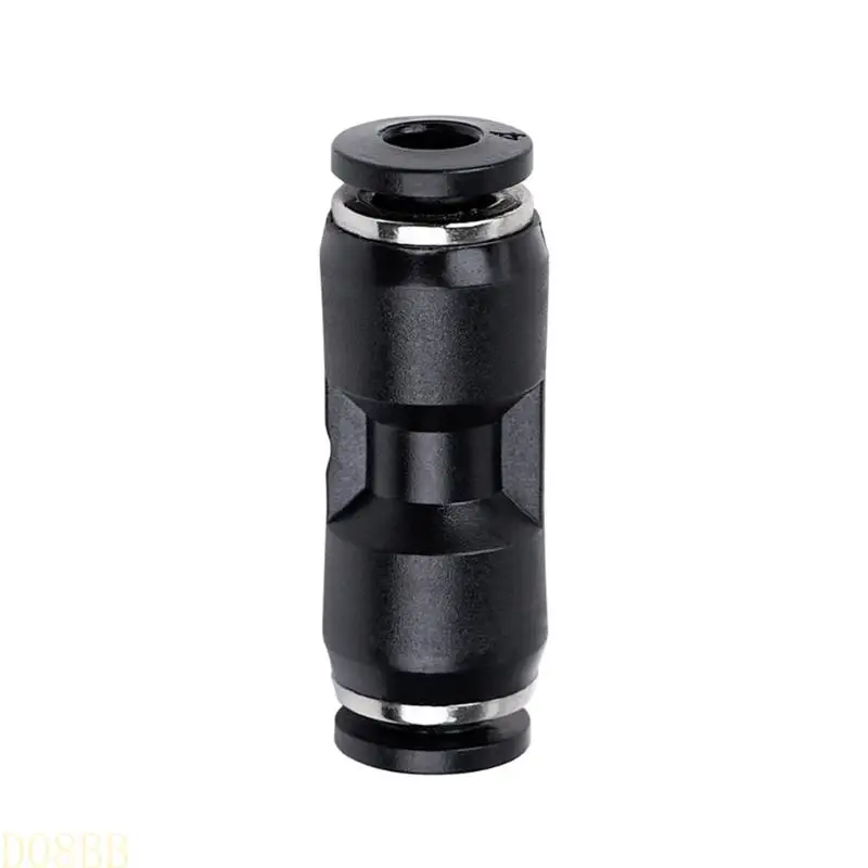 

D08B Инновационный PU4 Black Tube Link Пневматический разъем для приложений 3D -печати