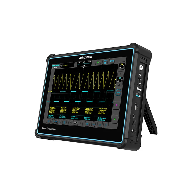 OSCILLOSCOPES MICSIG TO1004 100 MHz, 4CH, 1GSa/s, 110 MPt, 8 bit, inclusa batteria e decodifica