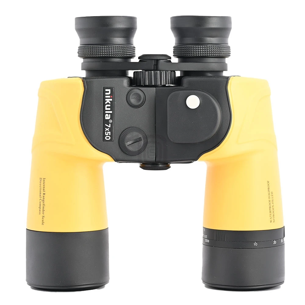 

Shooin Optics Binoculars 7x50 Waterproof Fogproof Nitrogen-Filled Internal Rangefinder Scale Directional Compass Floatable