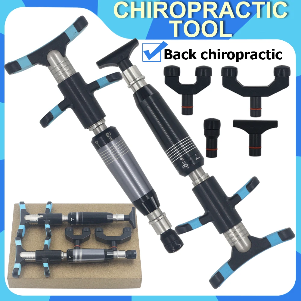 

Manual Spine Adjustment Tool Fatigue Relief 4 Different Functional Heads Chiropractic Vertebration Body Massage Gun 2023 New