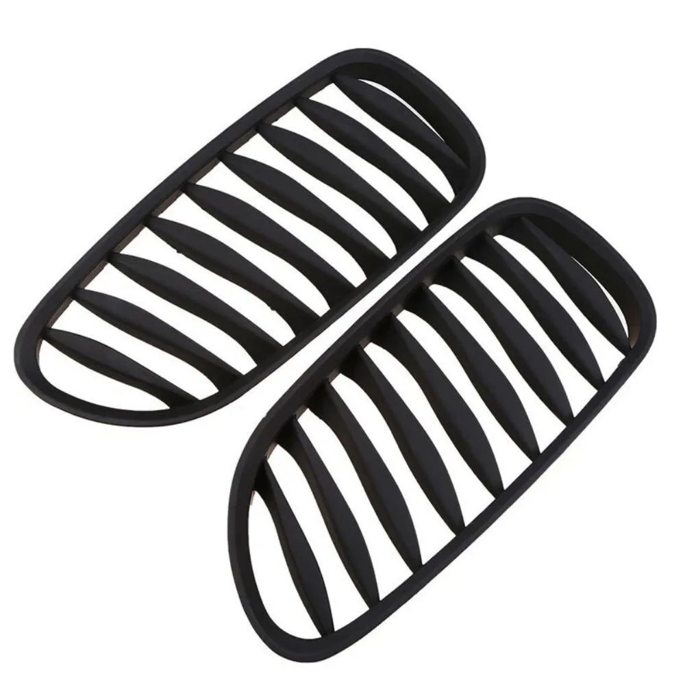 Matte/Gloss Black Car Front Bumper Kidney Grille Racing Grills Grilles for BMW Z4 E85 2003-2008 Roadster/E86 Coupe view 6