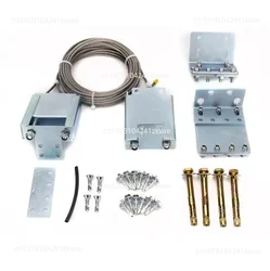 Telescopic Sliding Gate Hardware Sliding Door Accessories Kit