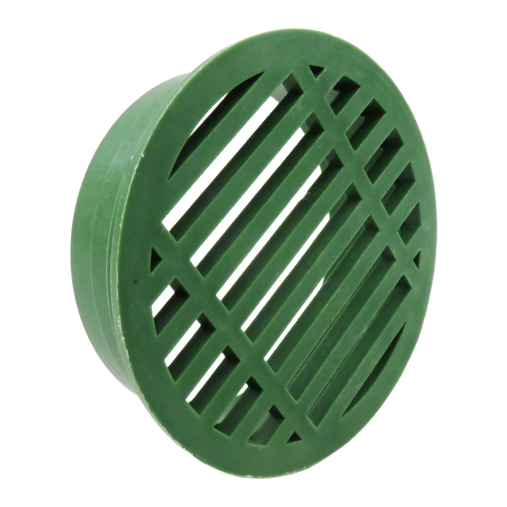 2PCS Round Drain Grate Cover 3 4 Inch Plastic Outdoor Garden Sewage Pipe Fitting Floor Drain Filter For Landscape Corrugated Pip