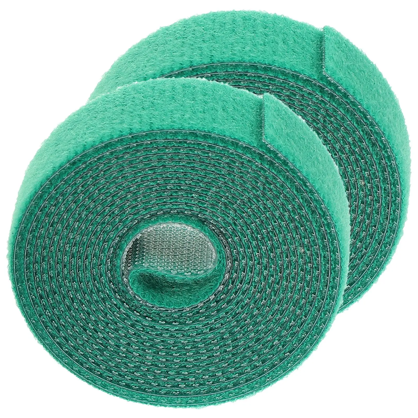 

2Pcs Plant Support Tape Reusable Garden Ties Nylon Thickened for Tomato Vine Tree Fixing 50ft Green Gardening Plant Ties