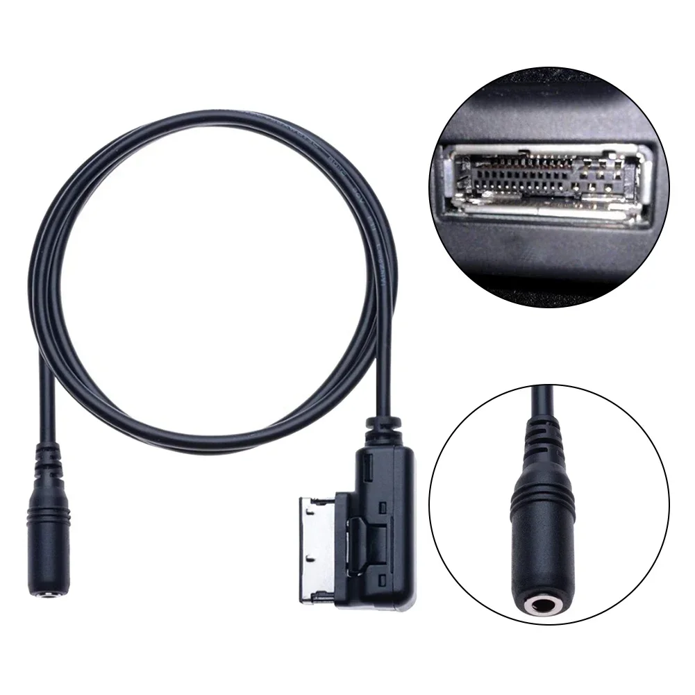 Enhance Your Audio Experience with Car AMI AUX Cable Seamless Music Sound Adapter For A4 A5 A6 Q5 Q7 Compatibility