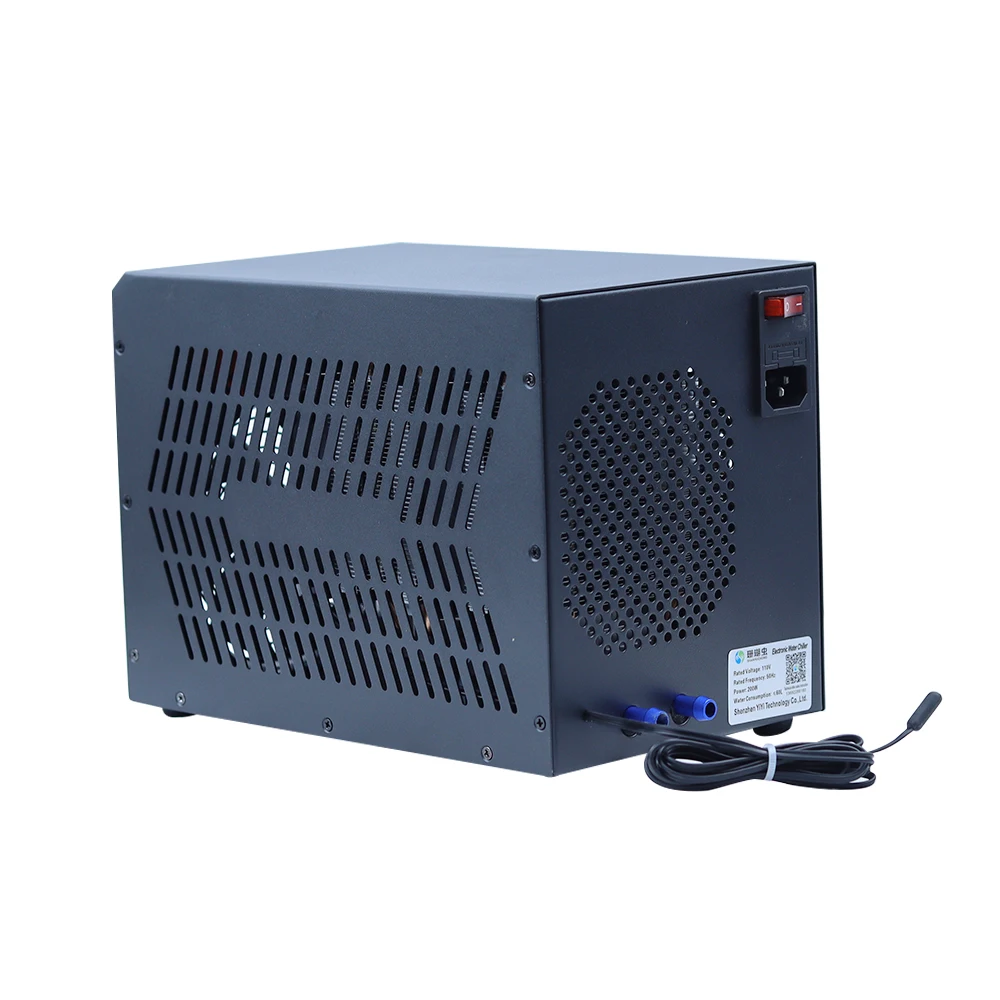 180W Aquarium Water Chiller 60L Fish Tank Cooler Heater System 10-40℃ Constant Temperature Device Sustainable Refrigeration