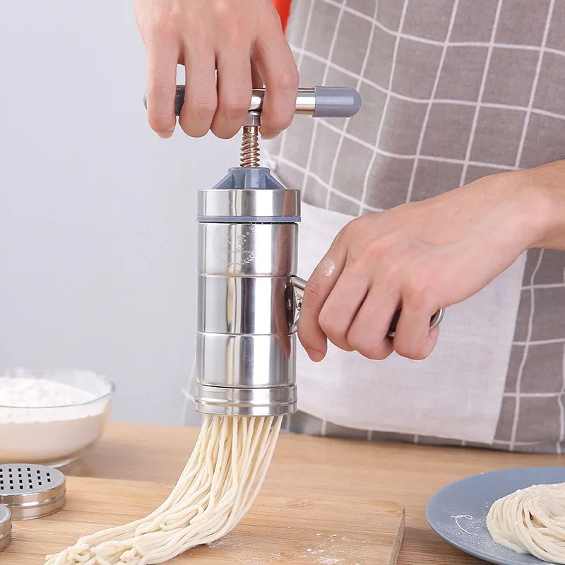 

Stainless Steel Noodle Machine New Household Kitchen Utensils Food Processing Multifunctional Manual Noodle Makers