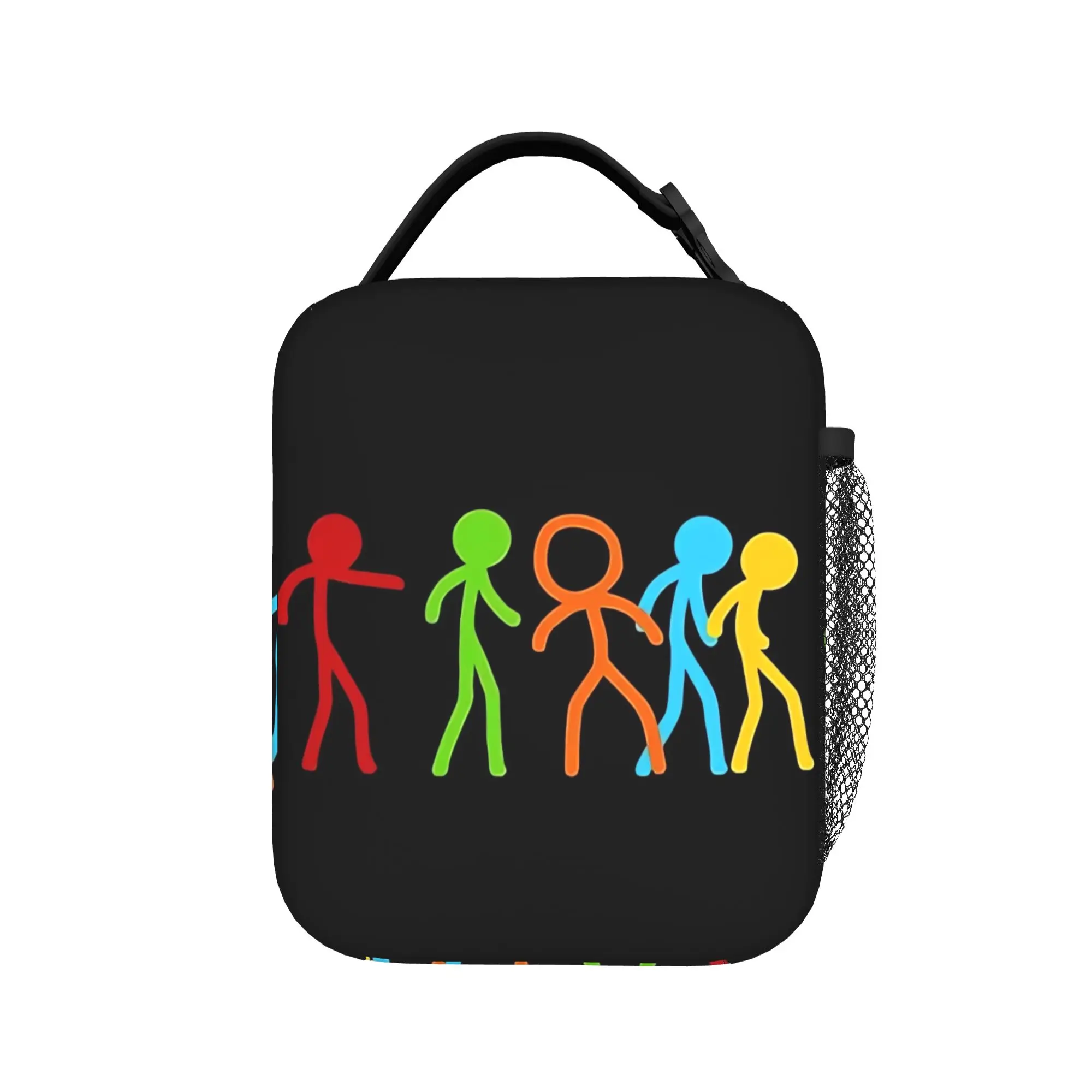 Popular Youthful Lunch Bag For Adult Funny Cool Alans Beckers Lunch Box School Cooler Bag Zipper Oxford Thermal Tote Handbags