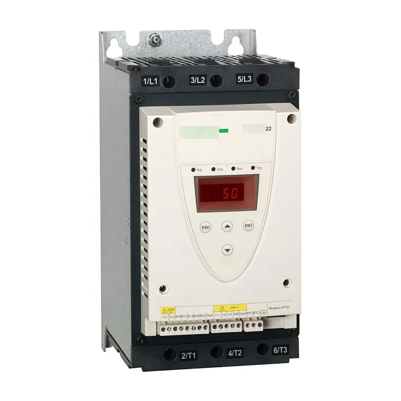 Brand new brand new Original soft starter for asynchronous motor ATS22D62Q AST22 230V 230 to 440V 15 to 30kW PLC