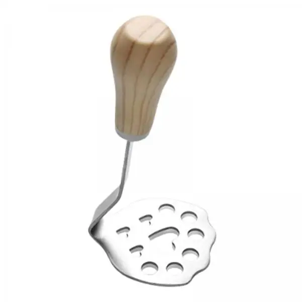 Heavy Duty Potato Grinder Style Masher Small Size Utensil for Beans Fruits Avocado and Baby Meals
