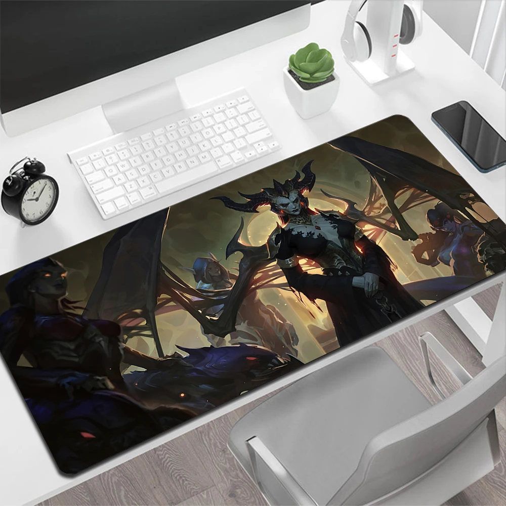 Diablo 4 Gaming Mouse Pad Large Mouse Pad PC Gamer Computer Mouse Mat Big Mousepad Silicone Carpet Keyboard Desk Mat Mause Pad