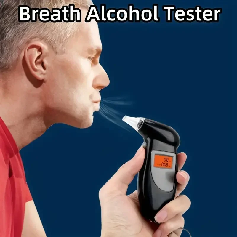 Accurately Test Your Blood Alcohol Content with this Digital Breath Alcohol Tester!