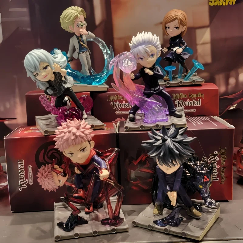 

Горячая Распродажа Mighty Jaxx Kwistal juютсу Kaisen Battle Ready Series Itadori Yuji kuжизaki noбара Fushiguro Megumi Nanami Kento Dolls