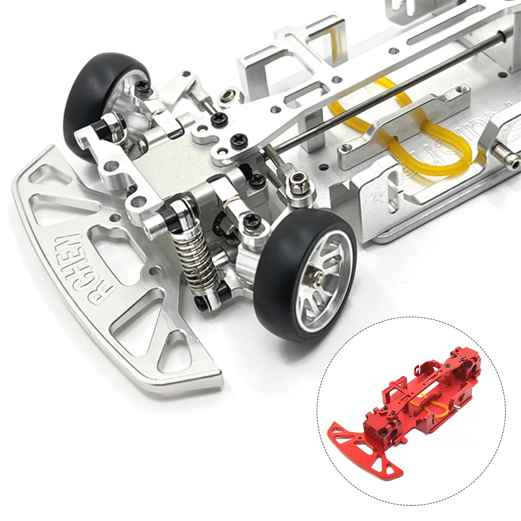 Caja de cambios Placa inferior Asiento del engranaje de dirección 1:28 Suministros de piezas del chasis