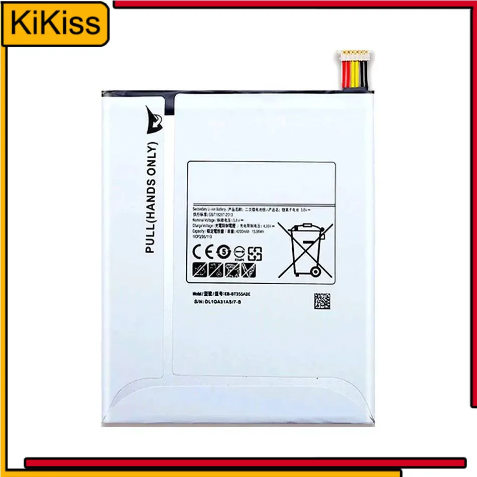 

Tablet Battery Safe Long-Lasting Performance 4200Mah EB-BT355ABE For Samsung Galaxy Tab A 8.0 T350 T355 T355C P350 P355C P355