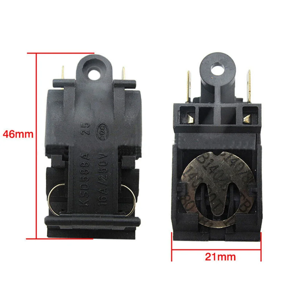 5PCS 16A Power Electric Kettle Thermostat Temperature Control Switch Steam Accessor Water Heater Accessories Replacement
