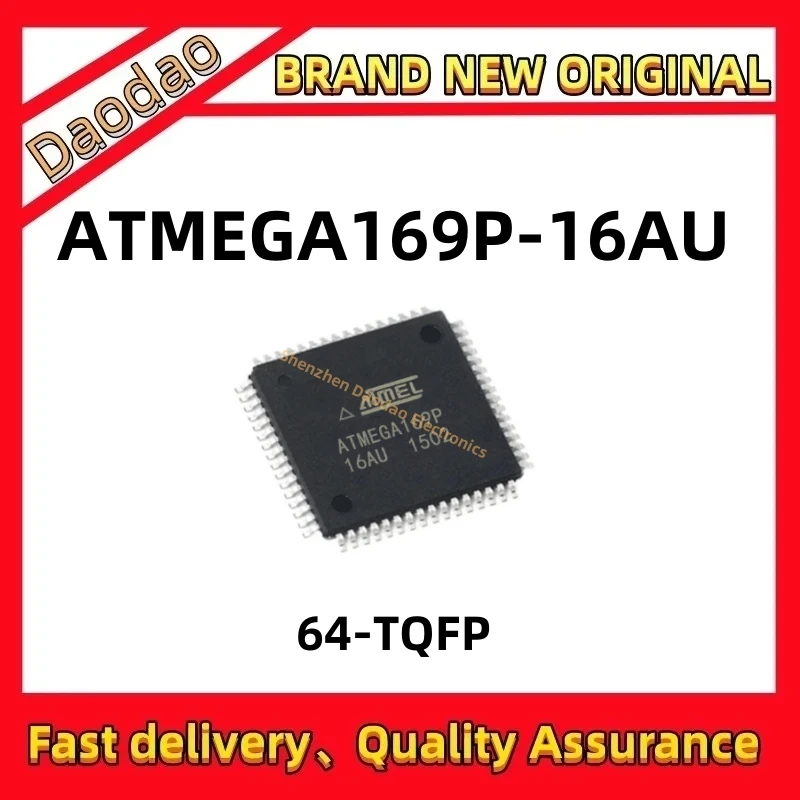 ATMEGA169P-16AU atmega169p Automotive microcontroller automotive meter chip IC Quality Brand New