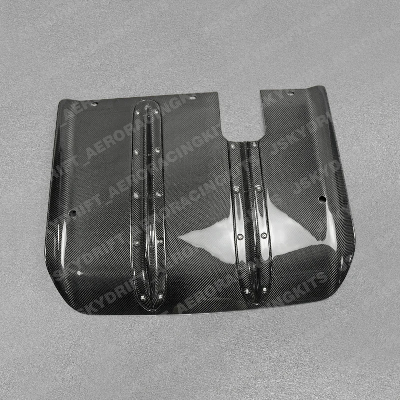 Carbon Fiber Rear Bumper Under Diffuser Spoiler for Nissan GTR R35 09-16 car BodyKits 4