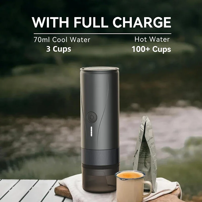 

PRO Self Heating Pro-level Specialty Coffee Machine Professional Electric espresso maker JAFFEE PCM04A Portable Espresso Machine