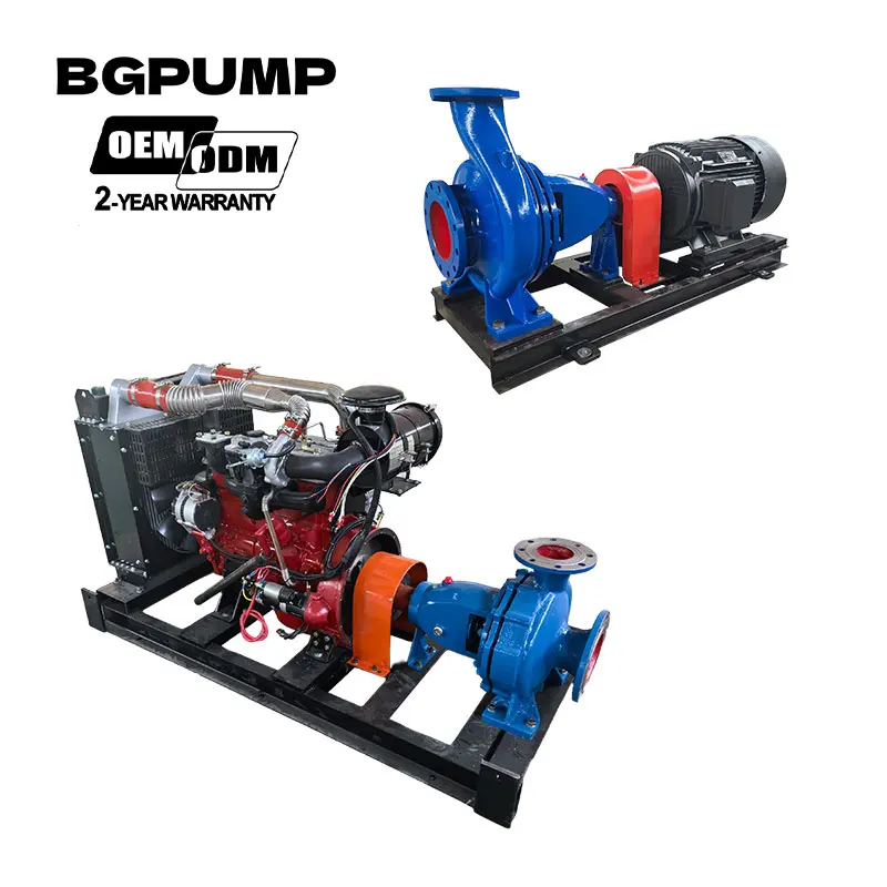 

China Large Flow Single Stage Energy Efficient Pipeline Pump Centrifugal Water Pump High Quality