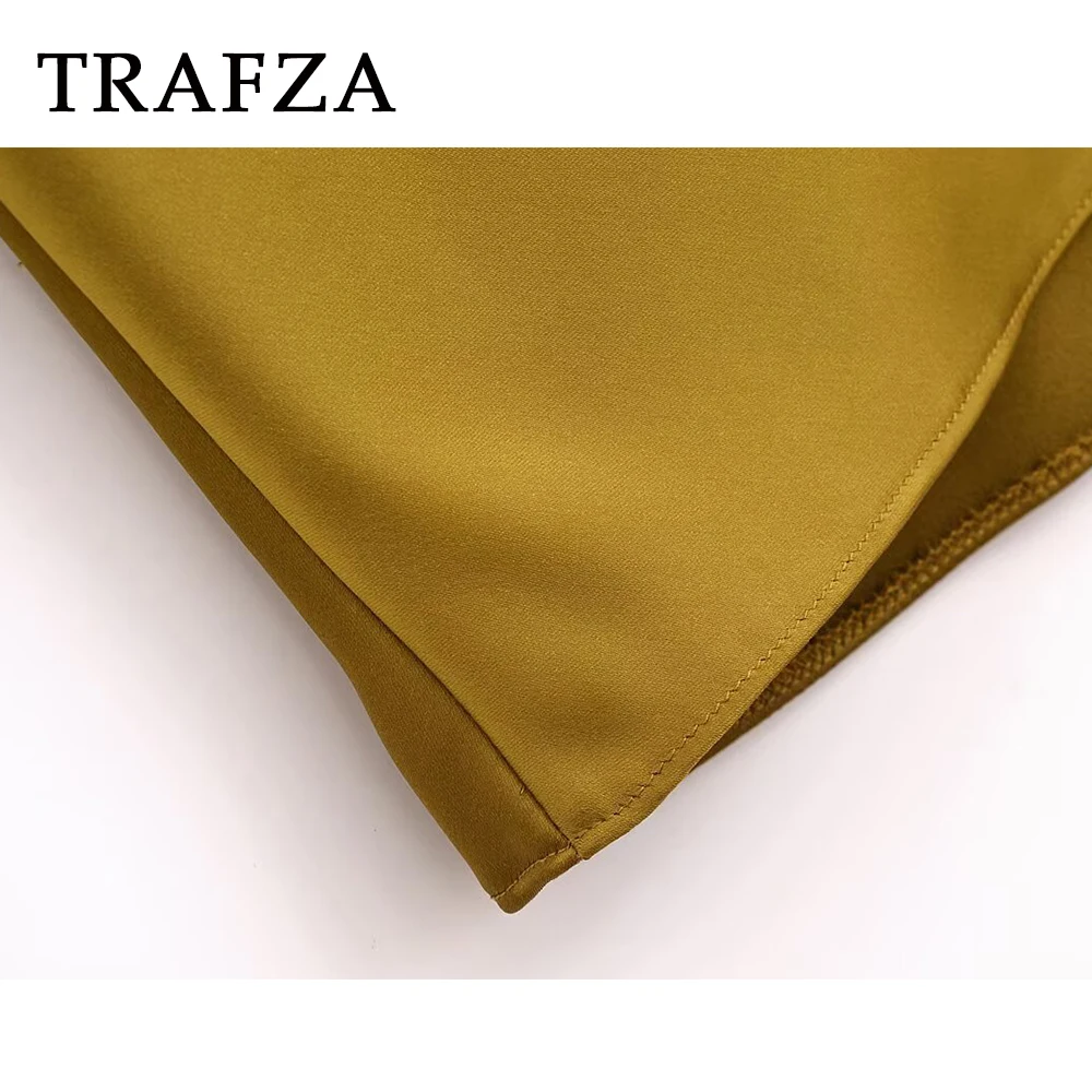 ชุดเดรสยาวสีเขียวทหาร KONDALA สำหรับวันหยุดฤดูร้อน สายเดี่ยวผูกเอว ทรงเข้ารูป ชุดเดรสวันเกิด จับจีบ ชุดเดรสผู้หญิงเซ็กซี่ ชุดเดรสทรงเข้ารูป