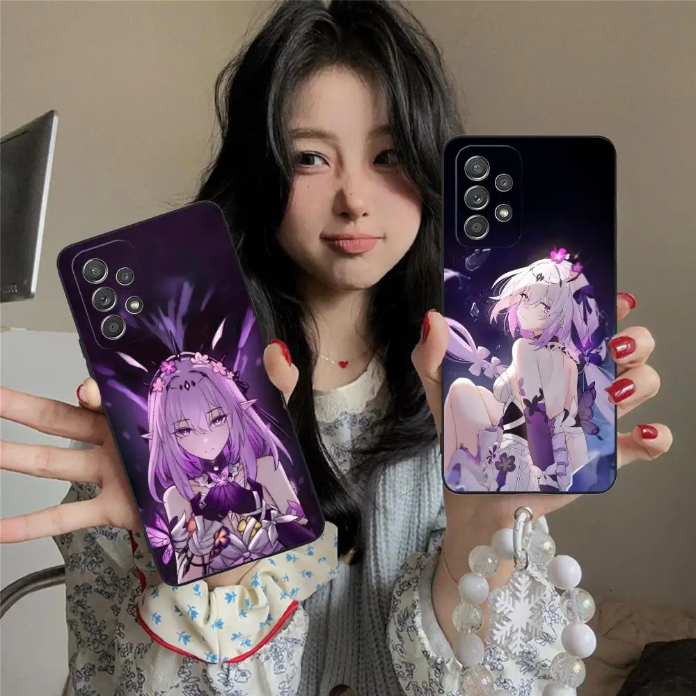 هونكاي ستار السكك الحديدية الخروع قضية الهاتف لسامسونج غالاكسي A73 72 71 70 56 55 54 53 52 36 35 34 23 16 15 5G اللون واقية #3