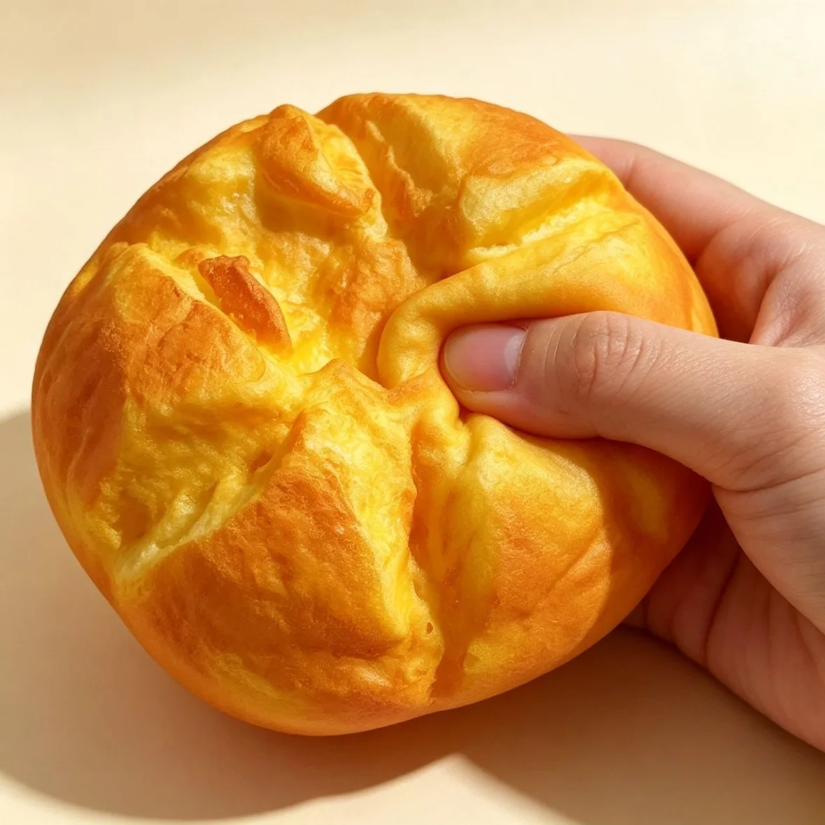Oversized Simulated Flower Bread Slow Rising Squishy Soft Moist Texture Squeeze Stress Relief Fidget Toy for Kids Adults