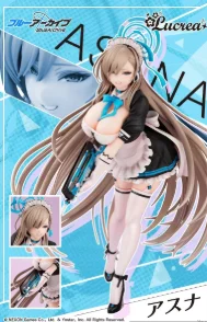 【ZW】MegaHouse Lucrea Blue Archive Asuna Ichinose Scale 1/7 Figures Model Toy Gift