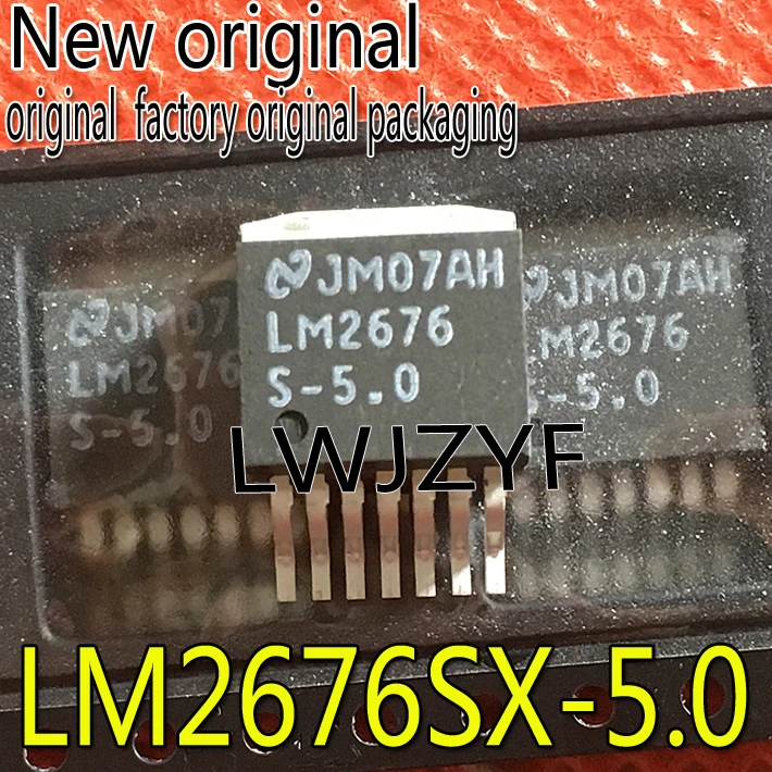 (1Pieces) New Original  LM2676S-5.0 LM2676SX-5.0  TO-263-7  Step-Down Voltage Regulator Fast shipping