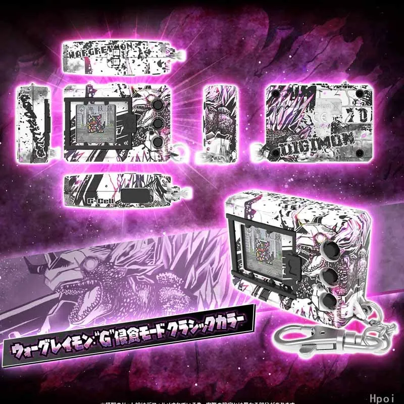 Digimon Color Digivice G Tamagotchi Bandai Figure Original Animation Digivice War Greymon Model Statue Figurine Toys