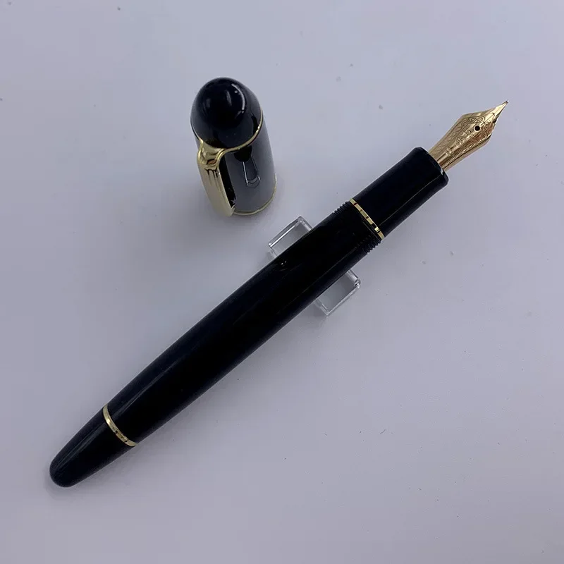 

YONGSHENG 628 Resin 14K Gold Fountain Pen EF/F Exposed Nib Ink Pen Converter Filler office School Writing Gifts Stationery