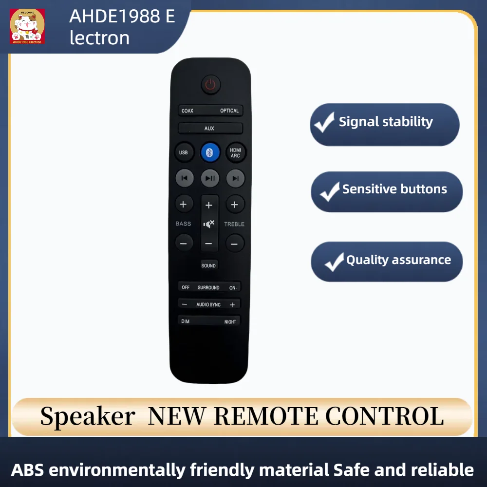 New Remote Control For Philips Home Theatre Soundbar A1037 26BA 004 HTL3110B HTL3110B/F7 HTL3110B/79 HTL3110B/12 HTL3110B/05