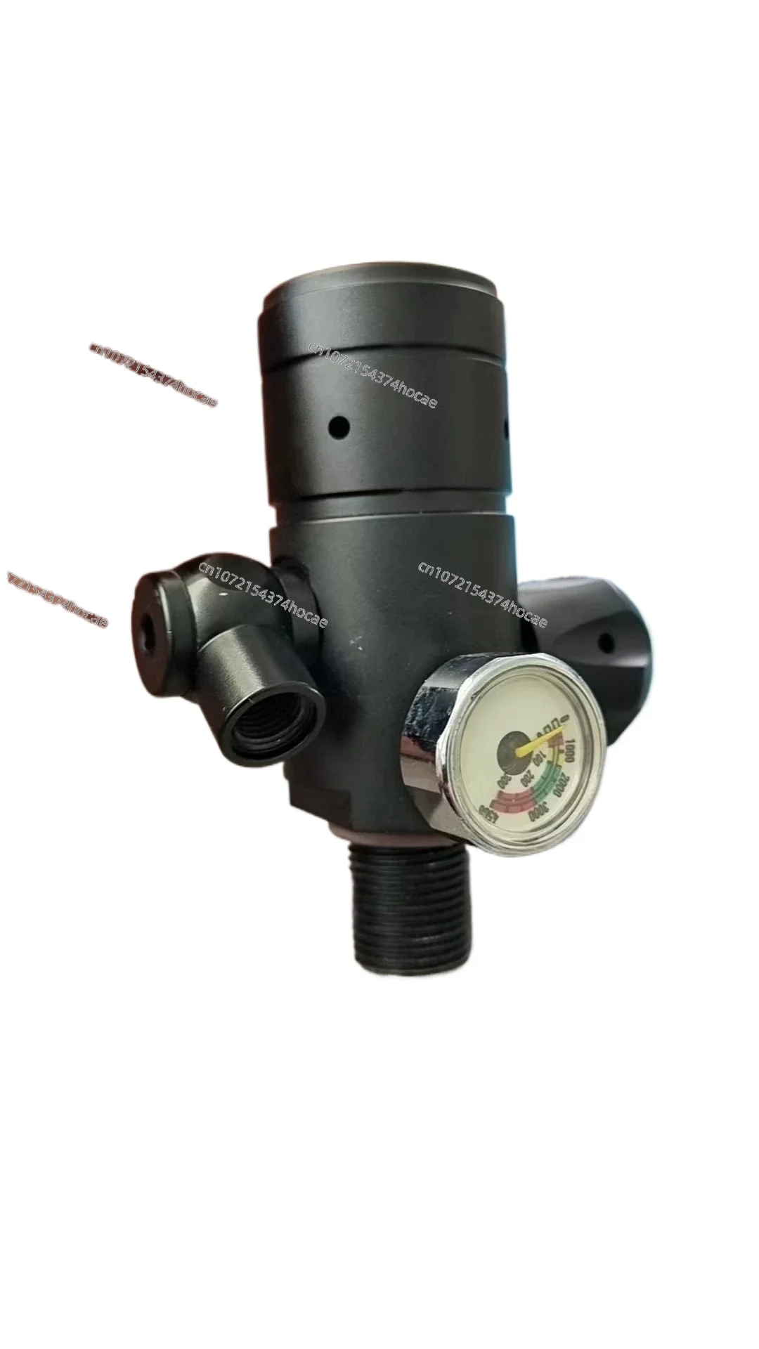 

Professional 18*1.5 Tank Valve Integrated Pressure Reducer Diving Regulator with Second Stage Breathing Apparatus