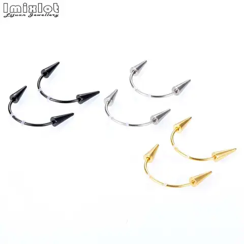 1 पीसी स्टेनलेस स्टील सी रॉड डेविल वैम्पायर नुकीले दांत स्माइली पियर्सिंग पंक लैब्रेट कान पियर्सिंग इयररिंग्स 2022 ट्रेंड बॉडी ज्वेलरी 10 best sales स्माइली पियर्सिंग आभूषण - №2