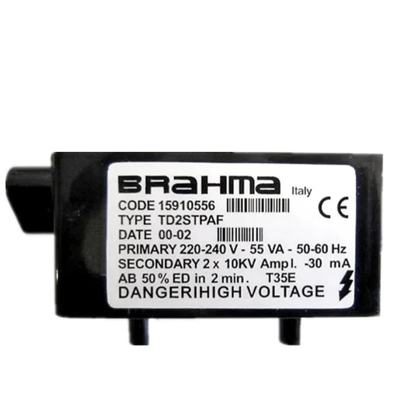 2026 RIELLO RS34/44 burner Spare Parts of BRAHMA Ignition Transformer Type:TD2STPAF