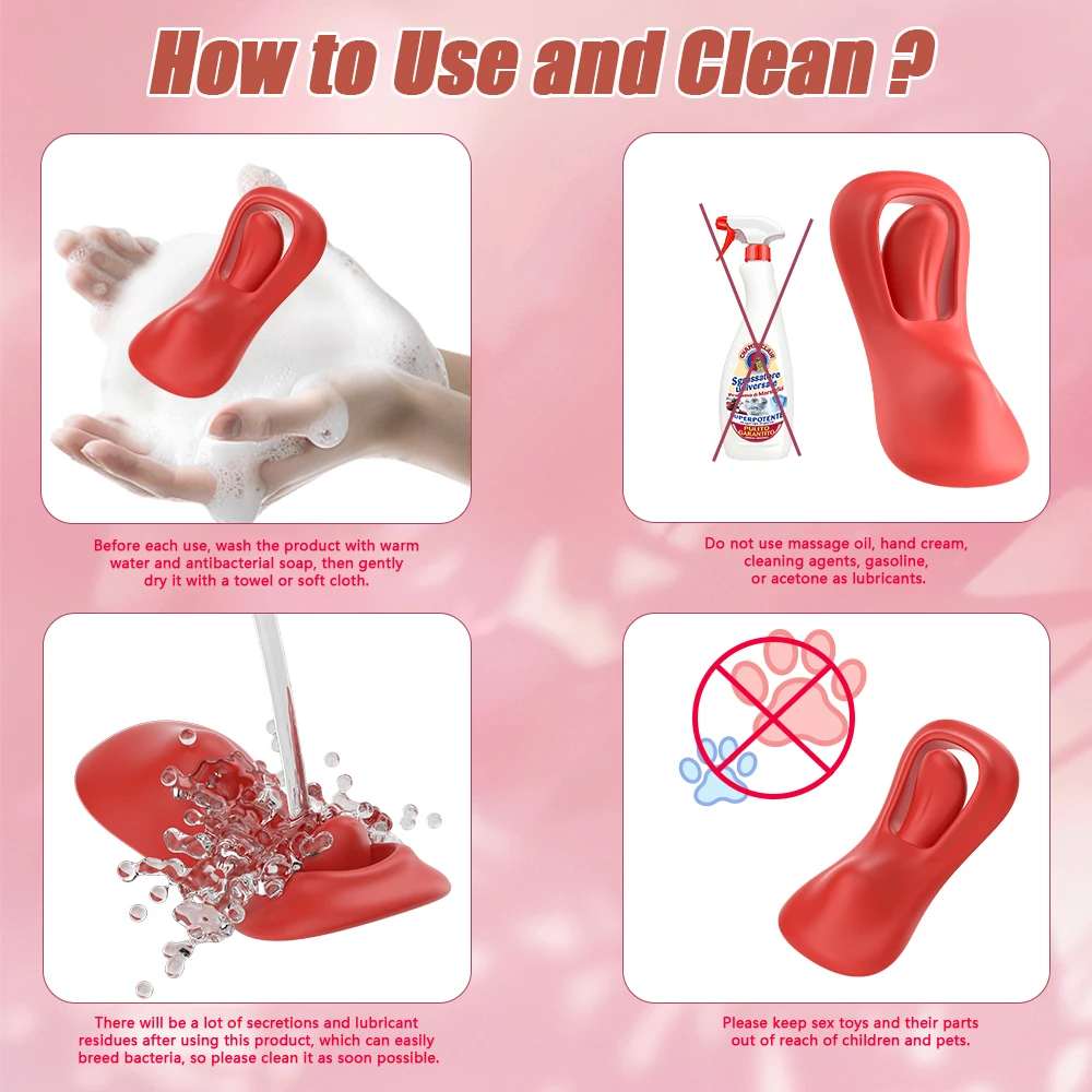 APP Wearable Vibrator In Panties Tongue Licking Clit Stimulator Vibrating Female Masturbator Vagina Orgasm Adults Sex Toys view 6