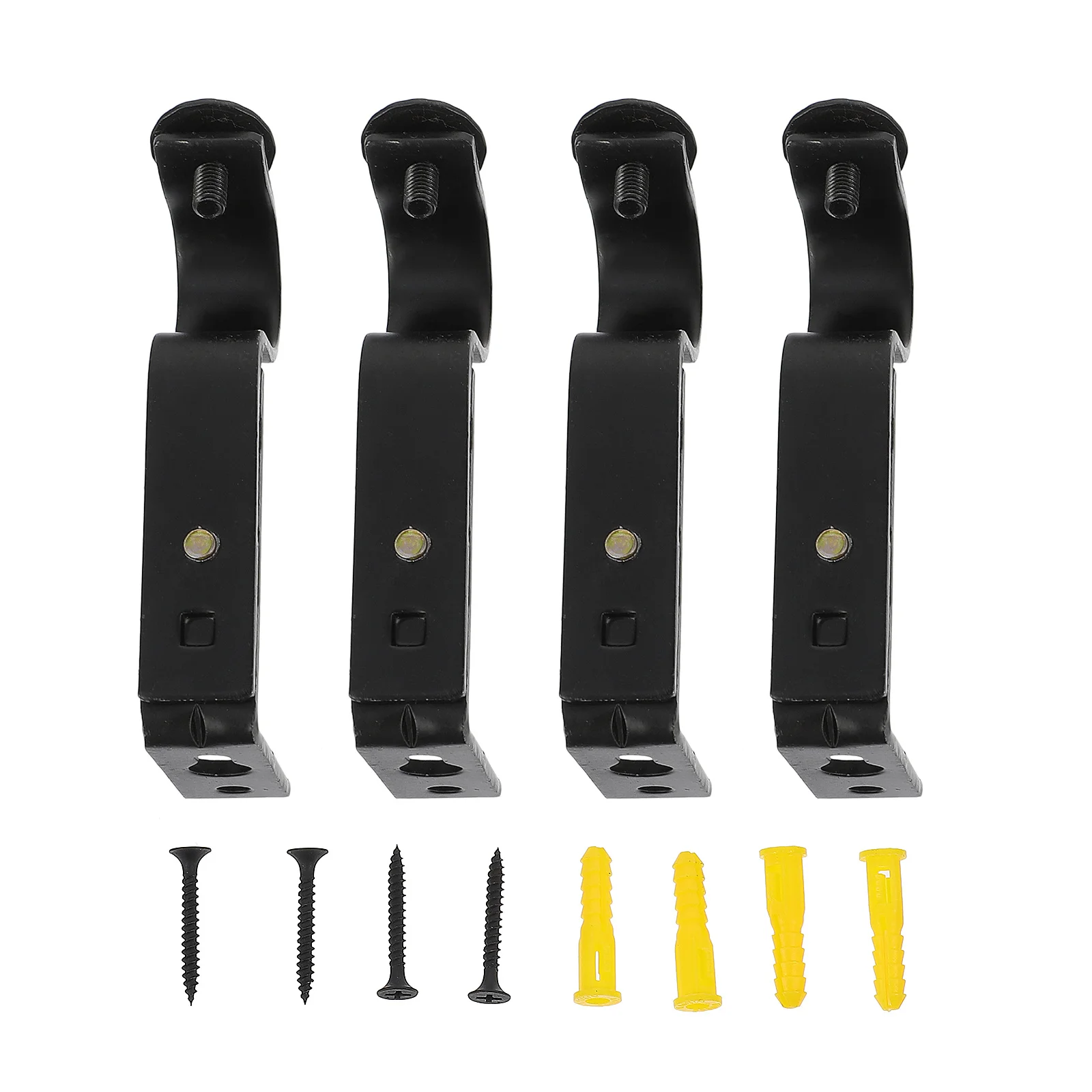 

Curtain Rod Bracket Hook Accessories Coat Hanger Holder Brackets Rods for Windows