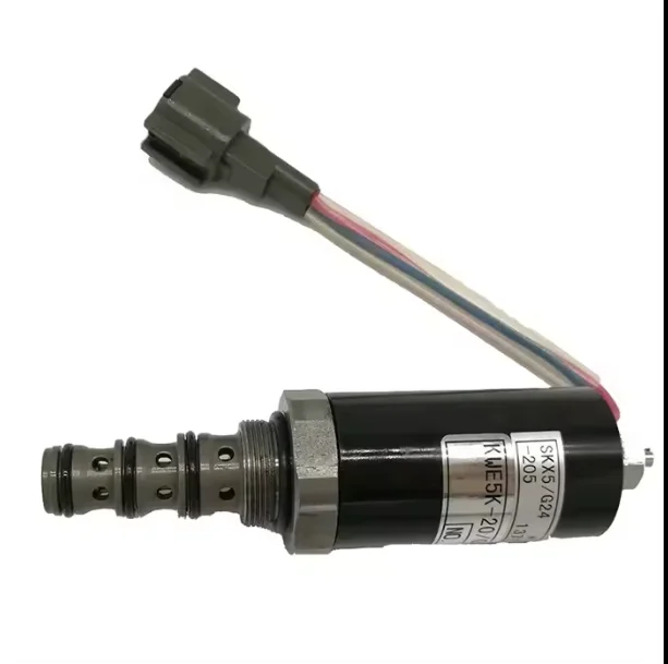 

pokka Excavator Parts For Kato HD820 HD1023 HD1430-3 Hydraulic Pump Rotary Solenoid