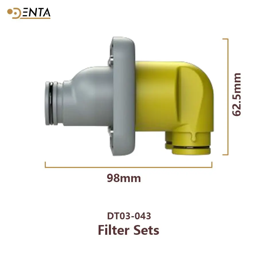 2# Filter Sets for  Dental Suction Parts Dental Unit Chair Filter Cartridge Filter Connector Disposable Filter Net O Seal Ring